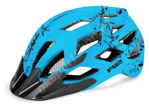 Cyklistická helma R2 Lumen ATH20E/S blue/black matt 2021