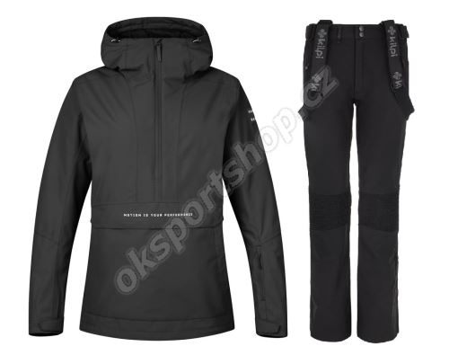 Dámský lyžařský komplet Megie Anthracite + Dione BLK