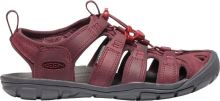 Sandále Keen Clearwater CNX Leather W Wine/red dahlia (1)