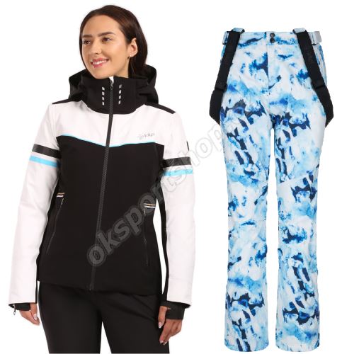Dámský lyžařský komplet Lorien BLK + Torien WHT