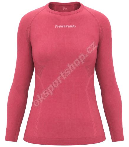 Tričko Hannah Active TS L/S W Clared red