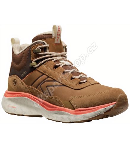Obuv Keen Leiki Leather Mid WP W Chipmunk/birch