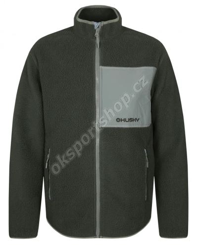 Mikina Husky Addy Zip M Faded green