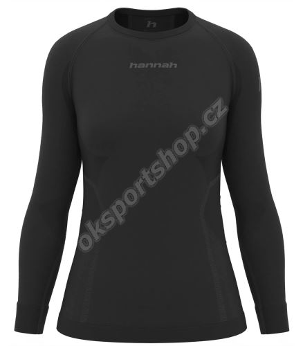Tričko Hannah Active TS L/S W Anthracite