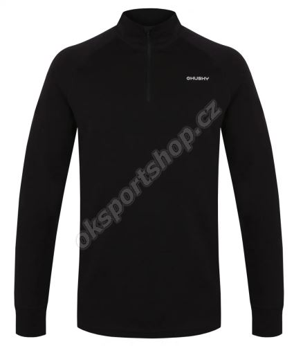Mikina Husky Aron Zip M Black