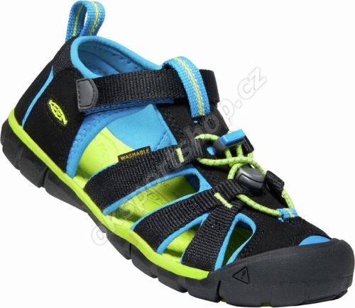 Sandále Keen Seacamp II CNX Black/brilliant blue