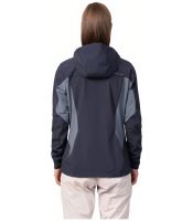 Bunda Hannah Airy Hoody Polar night/grisaille (6)