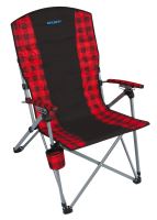 Křeslo Husky Moat Black/red (1)