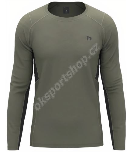 Tričko Hannah Taran L/S Tea leaf/anthracite