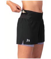 Kraťasy Hannah Tish Anthracite (8)
