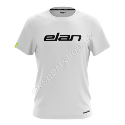 Tričko Elan Logo white
