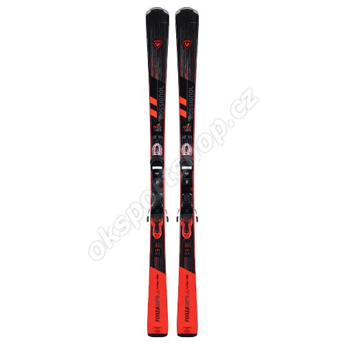 Sjezdové lyže Rossignol Forza 20D S Xpres SMU + vázání 10GW B83 Blk/hot red 23/24