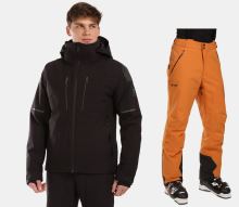 Pánský lyžařský komplet Turnau BLK + Methone BLK