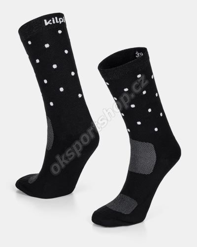 Ponožky Kilpi Dots-U BLK
