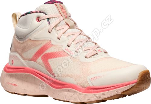 Obuv Keen Leiki Mid WP W Birch/cameo rose