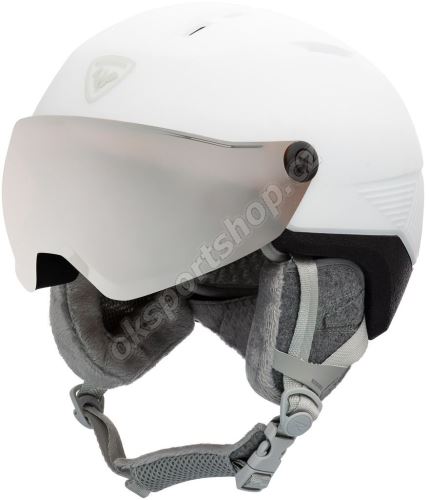 Lyžařská helma Rossignol Fit Visor Impacts W Wht 25/26