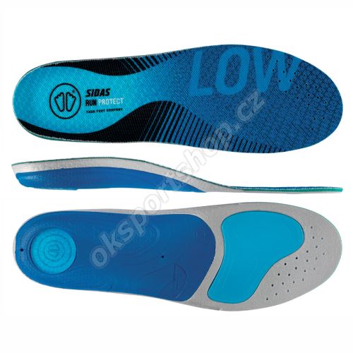 Vložky do bot Sidas 3Feet Run Protect Low