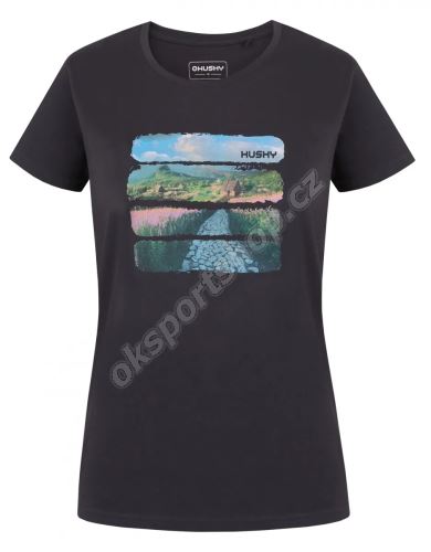 Tričko Husky Tee Flo L Dark grey