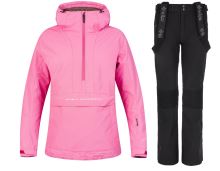 Dámský lyžařský komplet Megie II Pink cosmos + Dione BLK