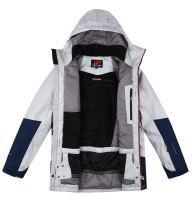 Bunda Hannah Tiersen Light gray mel/dress blues (2)