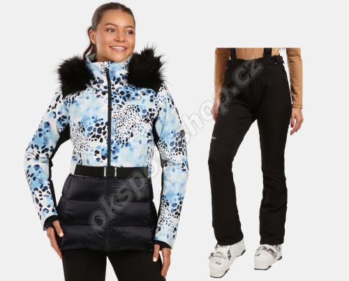 Dámský lyžařský komplet Lena DGY + Dione BLK