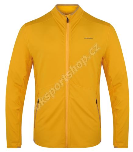 Mikina Husky Tarp zip M Yellow