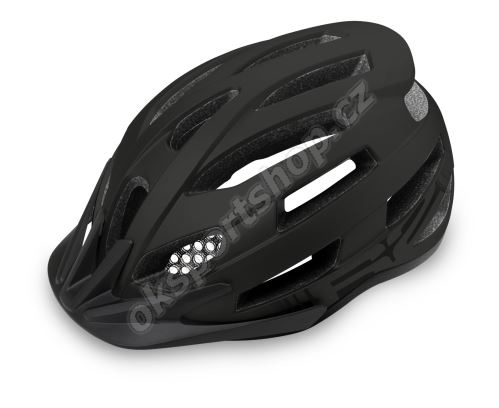 Cyklistická helma R2 Spirit ATH33A matná/lesklá černá 2022