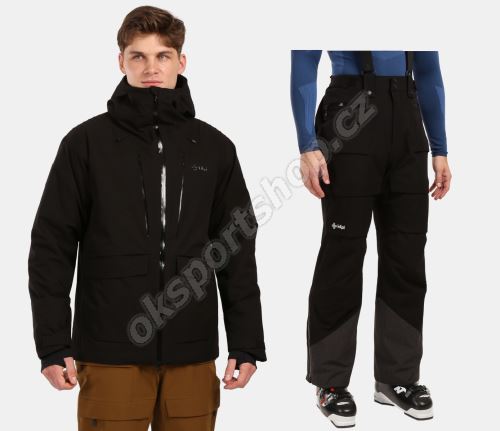 Pánský lyžařský komplet Teen BLK + Barry BLK