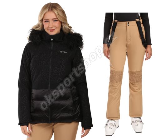 Dámský lyžařský komplet Lena BLK + Dione BEG