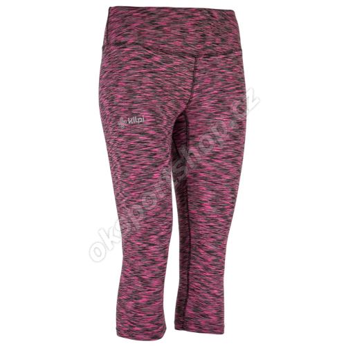3/4 elastické kalhoty Kilpi Samana W PNK růžové