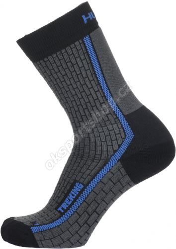 Ponožky Husky Treking antracit/modrá
