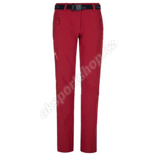 Kalhoty Kilpi Wanaka-W tmavě červená