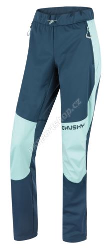Kalhoty Husky Kala L Mint/turquoise
