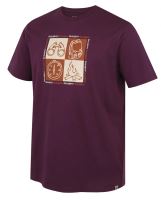 Tričko Husky Tee Square M Purple (1)