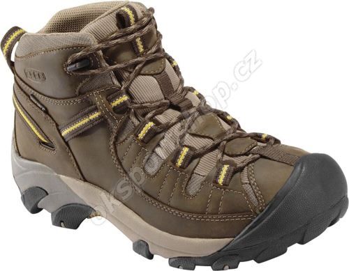 Obuv Keen Targhee II WP M Black olive/yellow