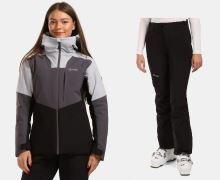 Dámský lyžařský komplet Killyan BLK + Rhea BLK