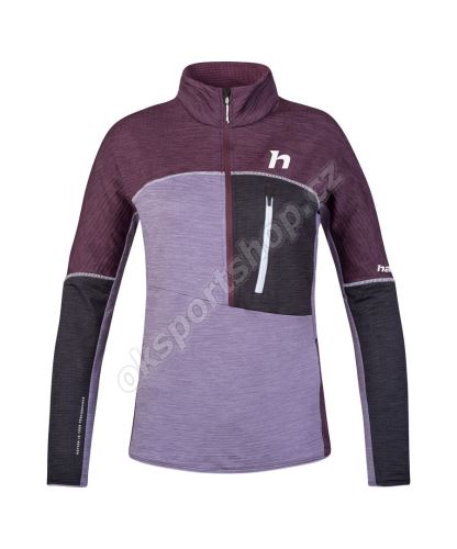 Mikina Hannah Meda HZ Prune purple/lavender gray mel