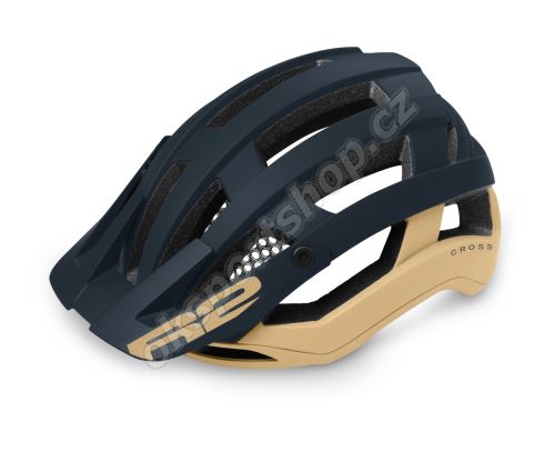 Cyklistická helma R2 Cross ATH32D/L matná/béžová/šedá 2022