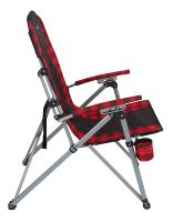 Křeslo Husky Mossy Black/red (2)