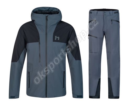 Pánský lyžařský komplet Scoty Ombre blue/anthracite + Johns Ombre blue