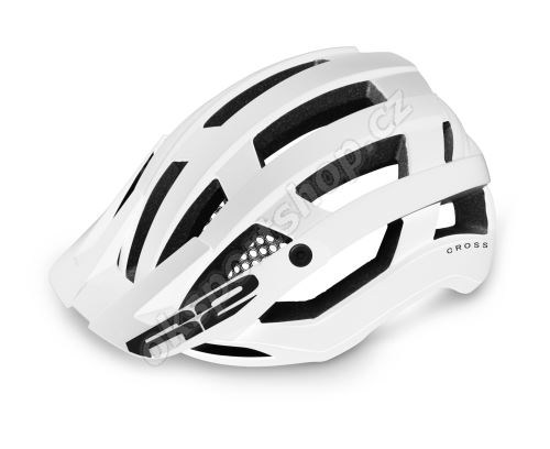 Cyklistická helma R2 Cross ATH32B/M matná/lesklá bílá 2022