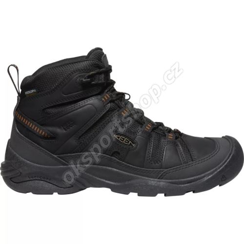 Obuv Keen Circadia Mid WP M Black/curry