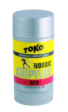 TOKO Nordic grip wax 25g červený