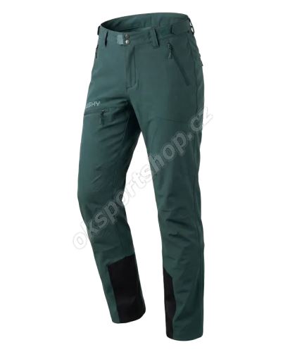 Kalhoty Husky Kabuki M Dark green