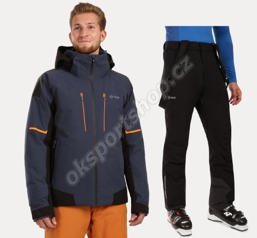 Pánský lyžařský komplet Turnau NVY + Methone BLK