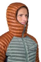 Bunda Hannah Mio Hoody Rust/lily pad (7)