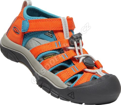 Sandále Keen Newport H2 Safety orange/fjord blue