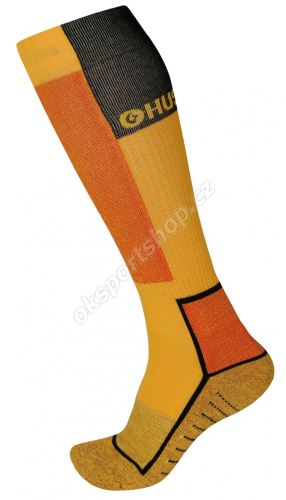 Ponožky Husky Snow-ski žlutá/černá