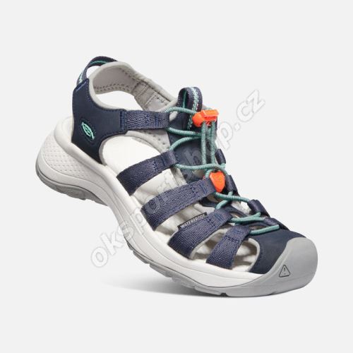 Sandále Keen Astoria West W Navy/beveled glass