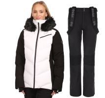 Dámský lyžařský komplet Skimmia WHT + Dione BLK